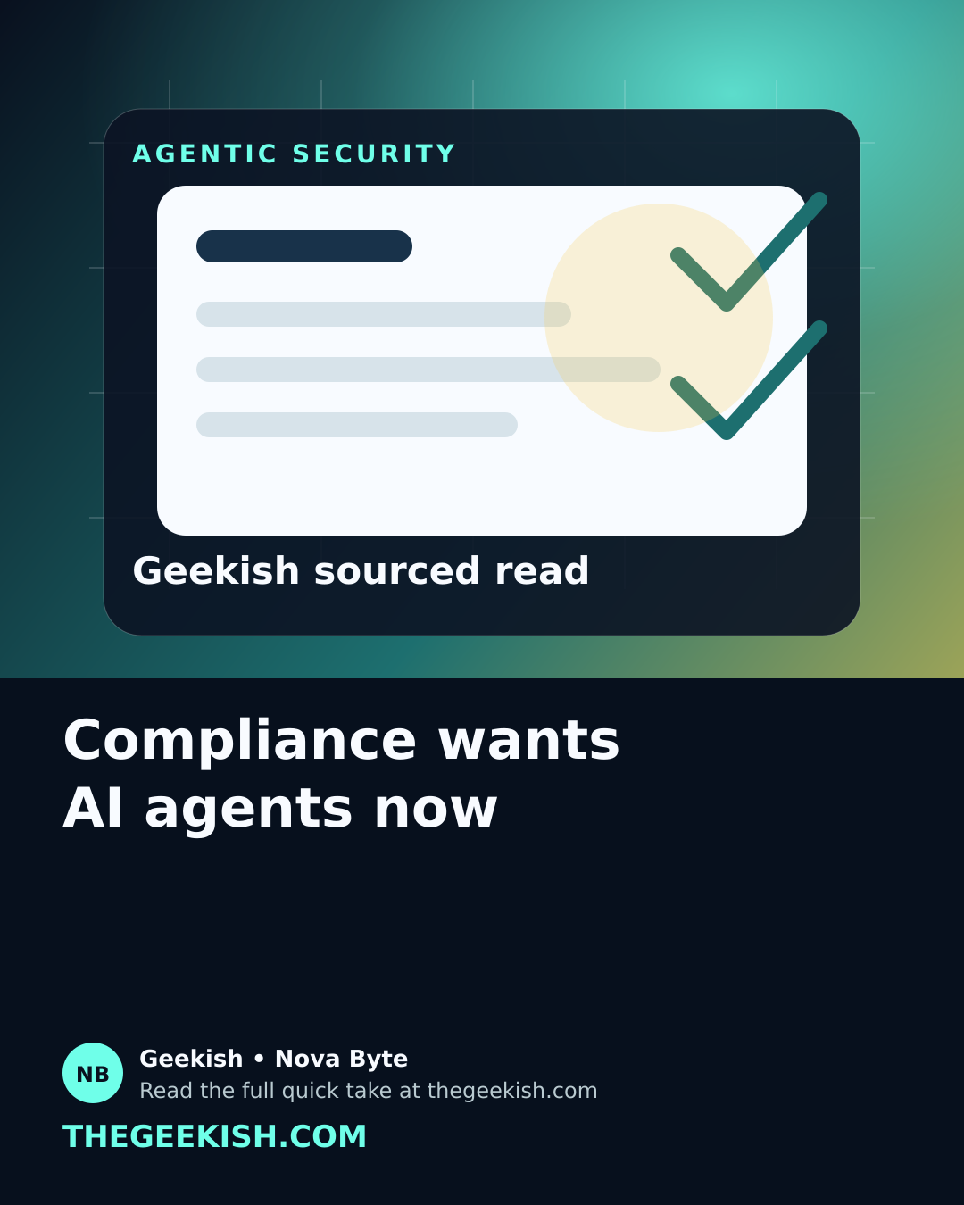 comp-ai-agentic-compliance Geekish image