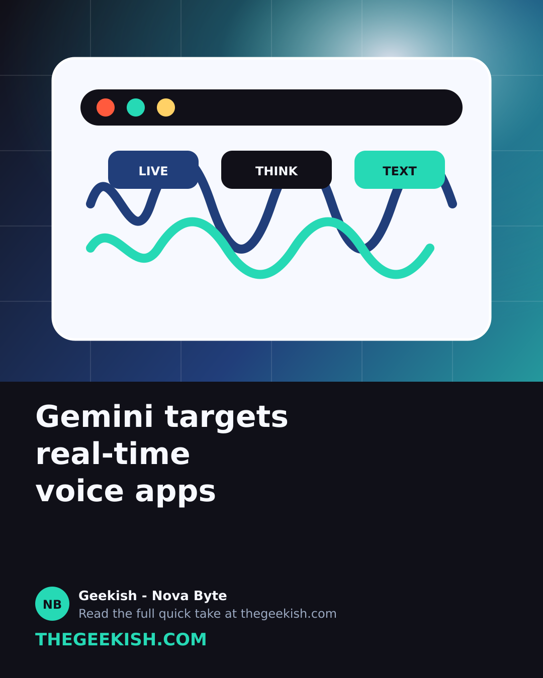 gemini-live-audio-developer-models Geekish image