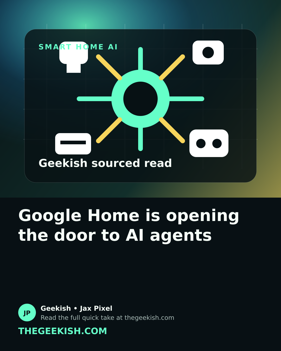 google-home-ai-agents Geekish image