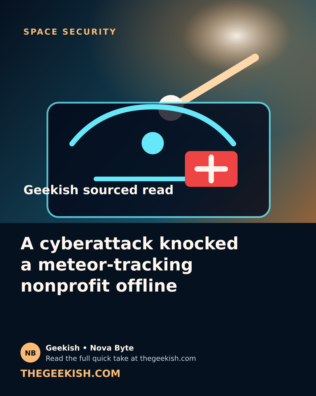 meteor-organization-cyberattack Geekish image
