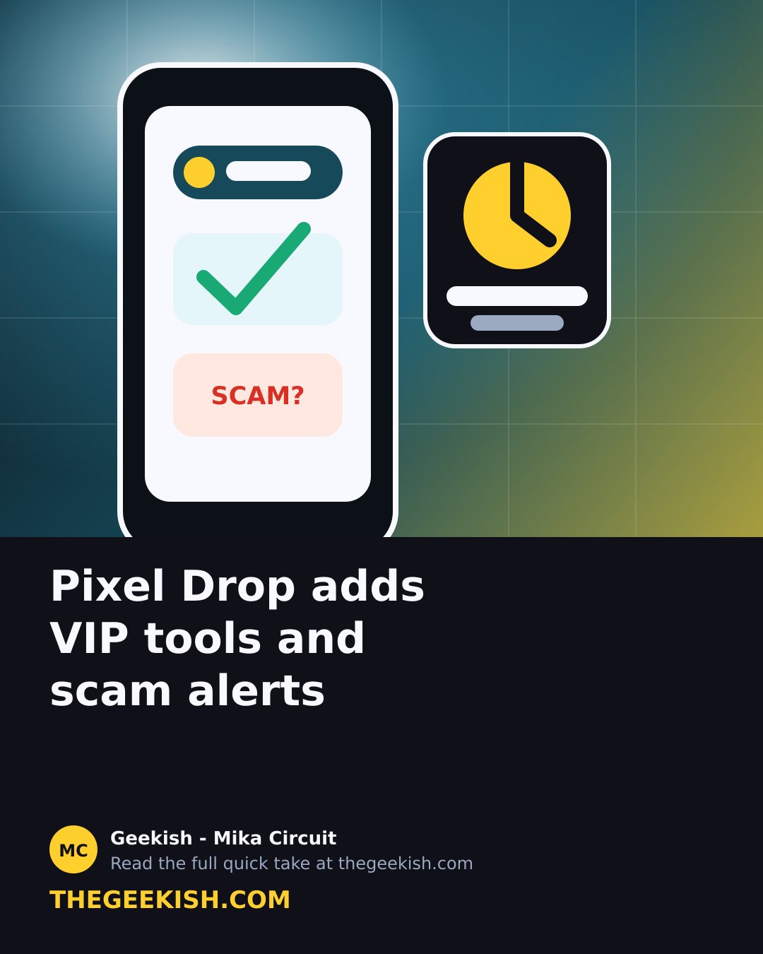 september-pixel-drop-scam-detection Geekish image