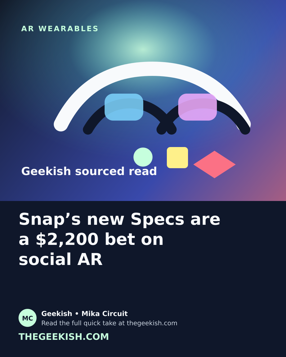 snap-specs-ar-glasses Geekish image