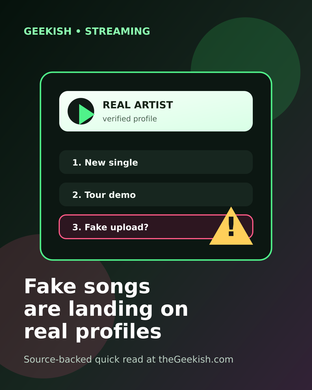 spotify-fake-songs-artist-pages Geekish image
