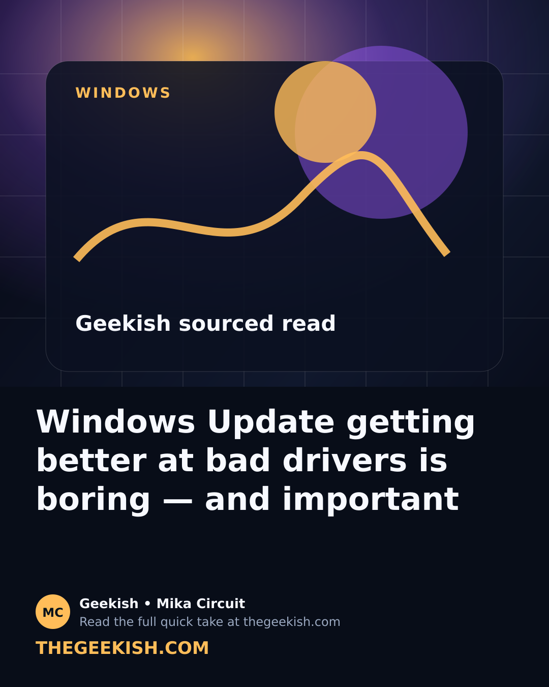 Windows Update driver recovery story image
