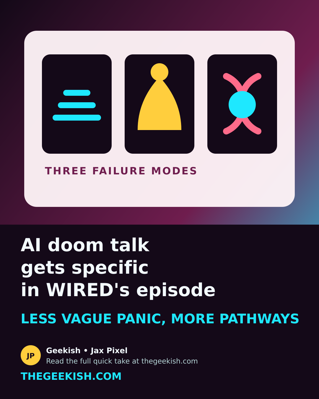 WIRED AI apocalypse scenarios story image